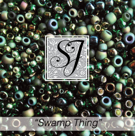Cocktail Bead Mix – Swamp Thing