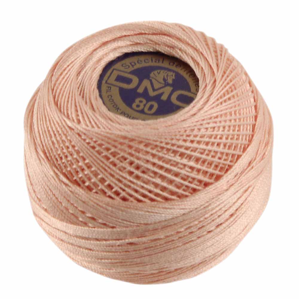 353 Peach – DMC #80 Brilliant Crochet Cotton