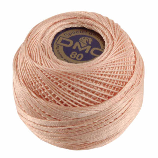 353 Peach – DMC #80 Brilliant Crochet Cotton