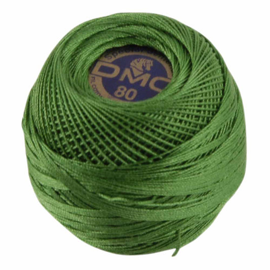 701 Light Green – DMC #80 Brilliant Crochet Cotton