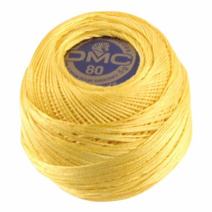 743 Medium Yellow – DMC #80 Brilliant Crochet Cotton