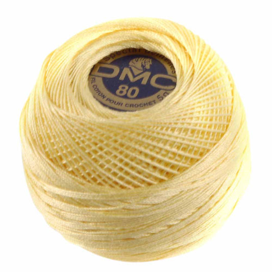 745 Light Pale Yellow – DMC #80 Brilliant Crochet Cotton