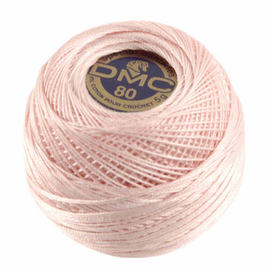 818 Baby Pink – DMC #80 Brilliant Crochet Cotton