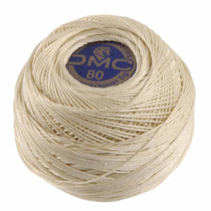Ecru – DMC #80 Brilliant Crochet Cotton