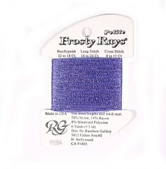 PY054 Dk Periwinkle Gloss - Rainbow Gallery Petite Frosty Rays embroidery fibre