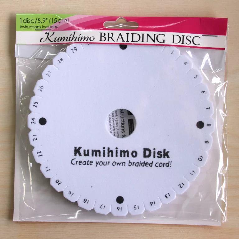 Kumihimo  Disk - Round 6" / 15 cm