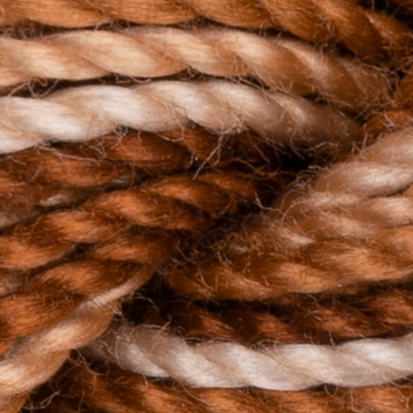 105 Variegated Browns – DMC #5 Perle Cotton Skein