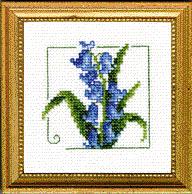 Carolyn's Garden - Bluebell counted cross stitch kit