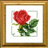 Carolyn's Garden - Rose counted cross stitch kit