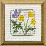 Carolyn's Meadow - Buttercup counted cross stitch kitCAROLYN'S MEADOW BUTTERCUP