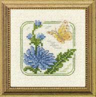 Carolyn's Meadow - Chicory counted cross stitch kit