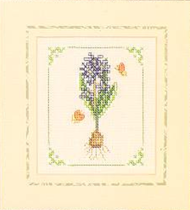 Hyacinth - Charmers counter cross stitch kit