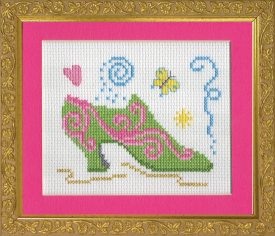 Bright Spots - Fancy Footsteps counted cross stitch kit