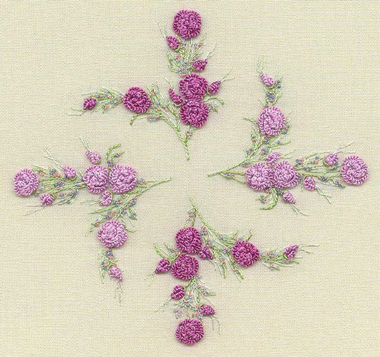 Maria's Rose embroidery pattern