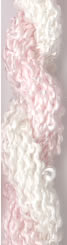 090 Pale Pink & White – Edmar Bouclé