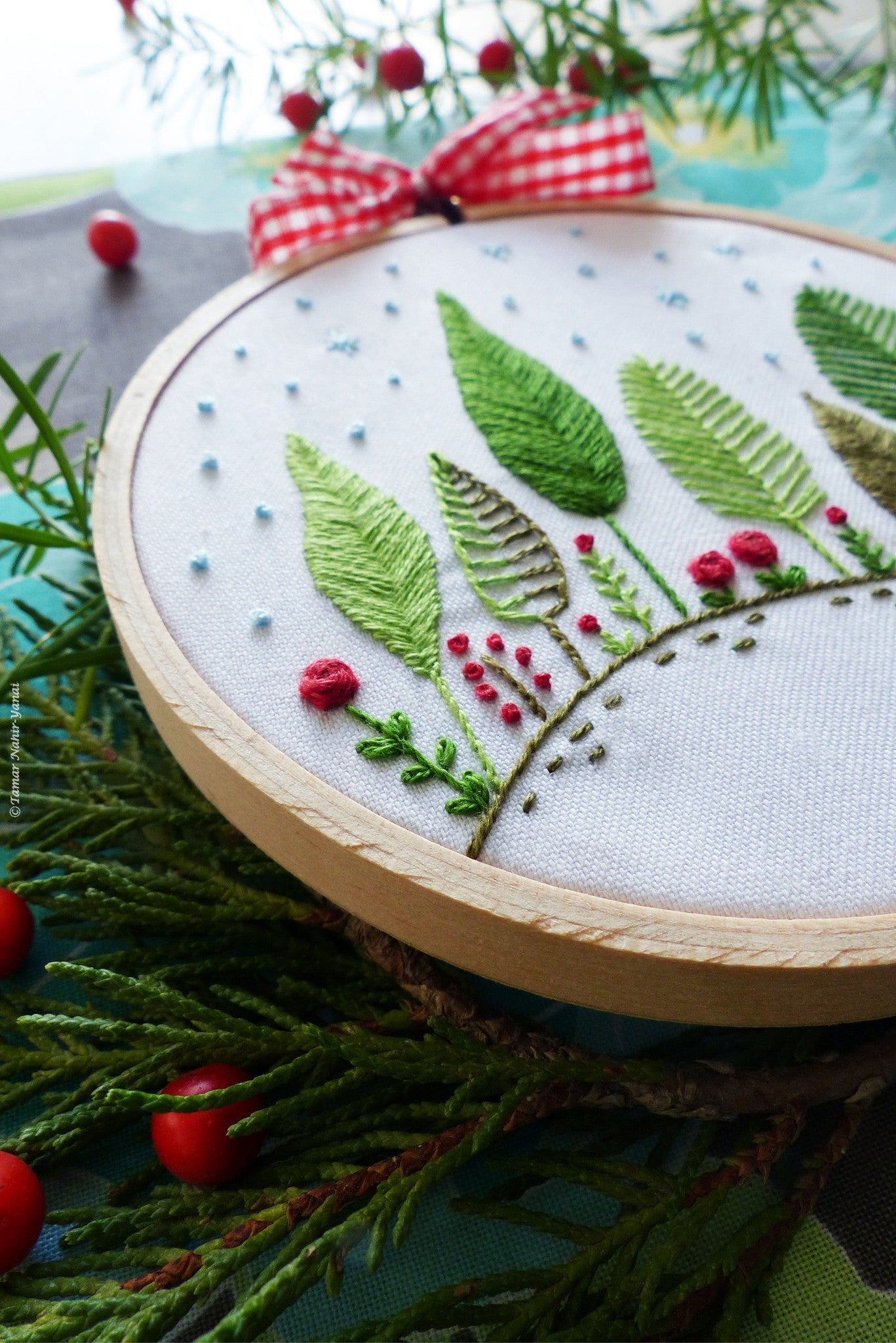 Christmas Forest Embroidery Kit