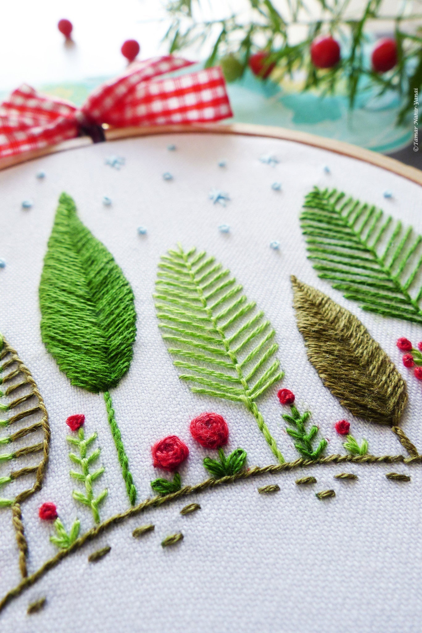 Christmas Forest Embroidery Kit