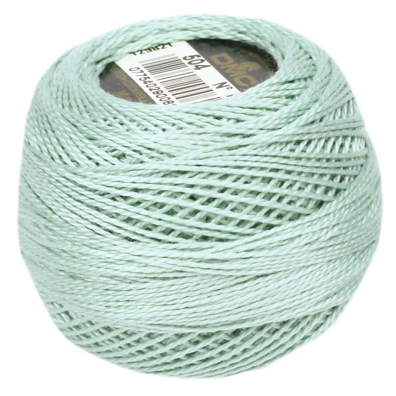 504 Very Light Blue Green – DMC #12 Perle Cotton