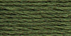 DMC Embroidery Floss - 520 Dark Fern Green