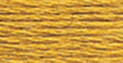 DMC Embroidery Floss - 729 Medium Old Gold