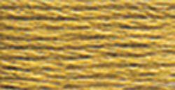DMC Embroidery Floss - 3045 Dark Yellow Beige