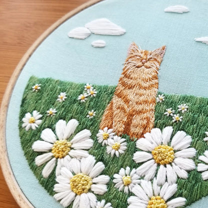 Happy Place embroidery kit