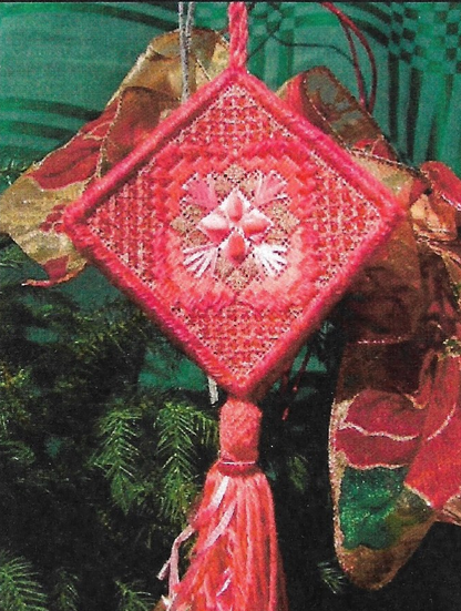 Christmas Ornaments 3 - July, August, September - canvaswork pattern