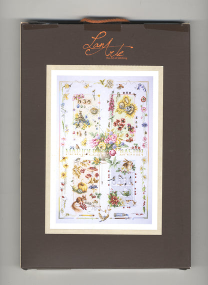 Four Seasons limited edition counted cross stitch kit