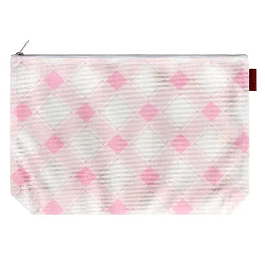 Mad for Plaid Project Bag - Peony