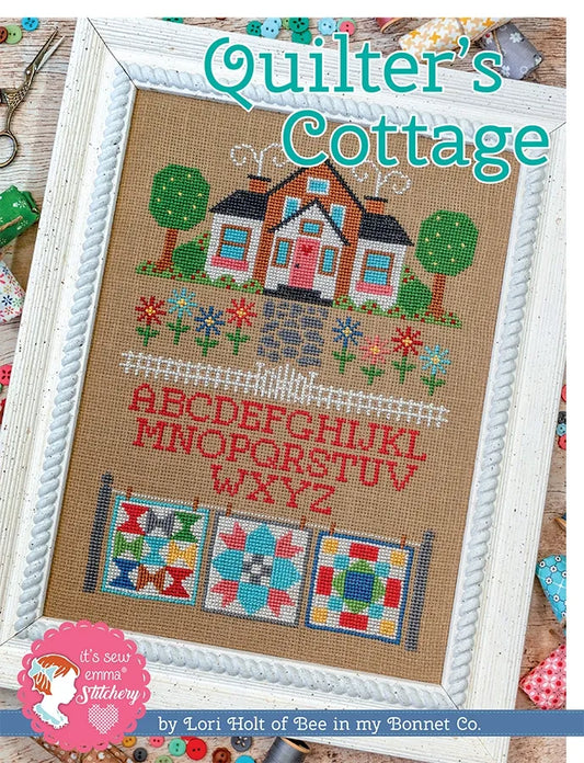 Quilter's Cottage counted cross stitch chart