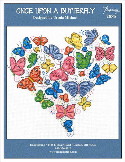 Once Upon a Butterfly counted cross stitch chart