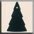 Large Matte Tourmaline Christmas Tree