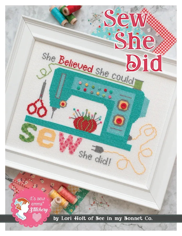 Sew She Did counted cross stitch chart