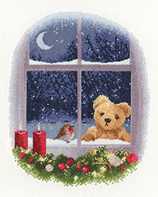 William and Robin counted cross stitch chart