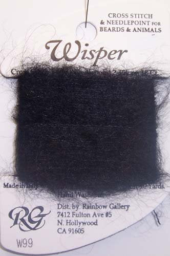 W99 Black – Rainbow Gallery Wisper Wool